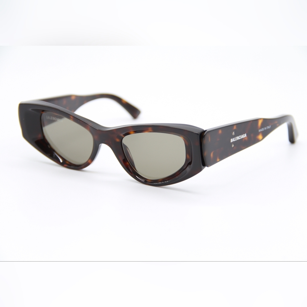 NEW BALENCIAGA SUNGLASSES BB0243S 002 CAT EYE WOMEN EYEWEAR - Picture 2 of 11